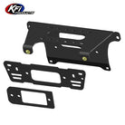 Polaris Ranger Brutus, Crew 570, 900, XP1000, Diesel, and Gravely Atlas JSV UTV winch mounting plate bracket by KFI, offered with free shipping, Part #101345.