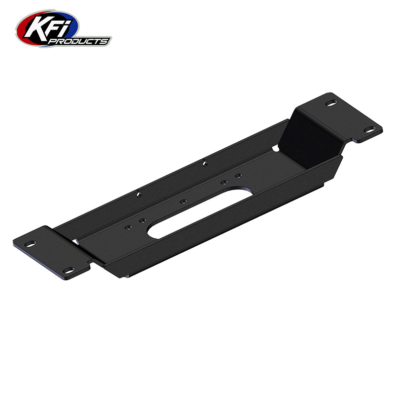 Polaris Ranger Crew, Pro, and 570 UTV winch mounting plate bracket by KFI, offered with free shipping, Part #101980.