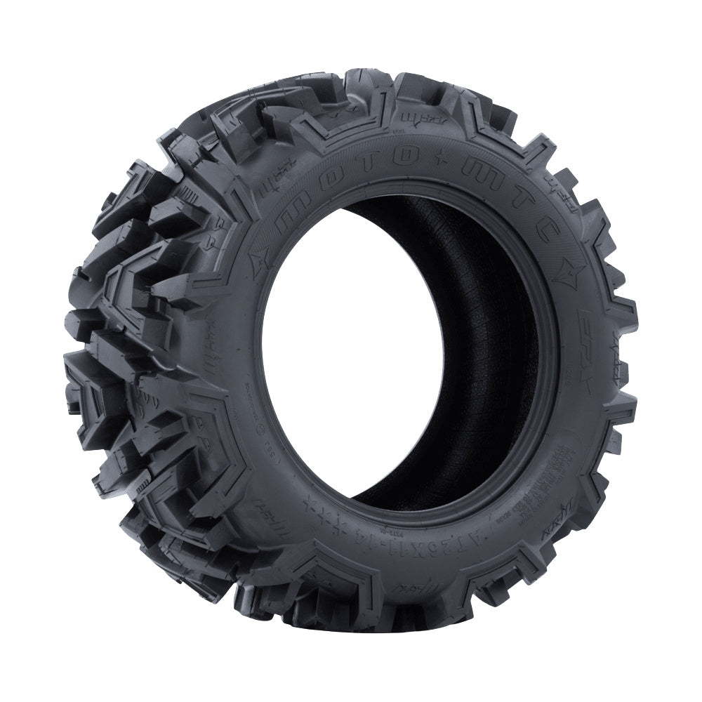 Side angle of the EFX MotoMTC tire on white background