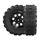 Pair of Interco Swamp Lite ATV and UTV tires showing both tread pattern and sidewall features.