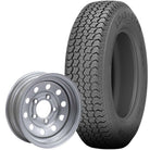 Kenda Loadstar Bias K550 Trailer Tire and 13" MOD Steel Trailer Wheel Combo  - Silver