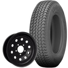 Kenda Loadstar Bias K550 Trailer Tire and 13" MOD Steel Trailer Wheel Combo  - Black