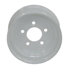 8" Kenda Steel Solid Center Trailer Wheel (8x3.75 / 4-4.0 Bolt Pattern)- White