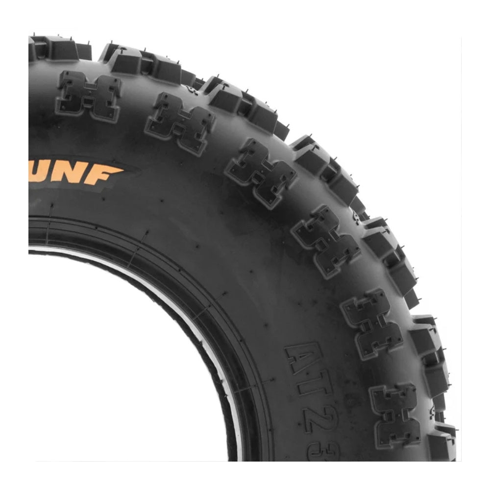 SunF® A-027 ATV Tire (Sport) | 6-Ply front tire side profile