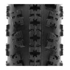 SunF® A-027 ATV Tire (Sport) | 6-Ply front tire tread straight on