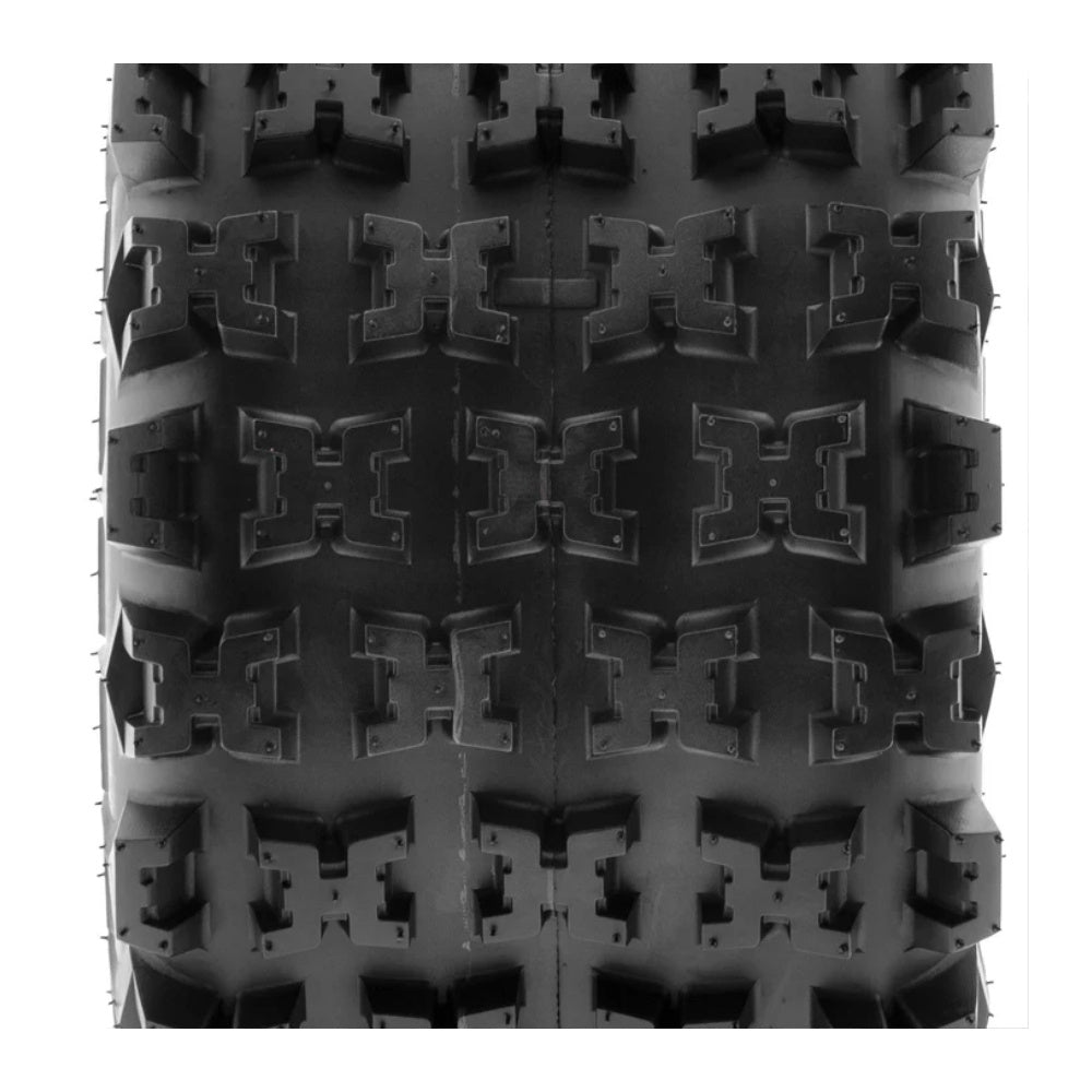 SunF® A-027 ATV Tire (Sport) | 6-Ply Tread view- straight on