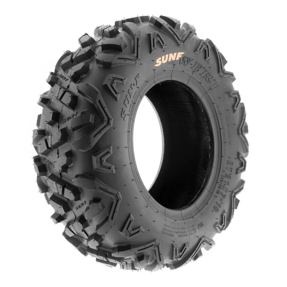 SunF® A051 Power II ATV / UTV Tire Outside profile angle