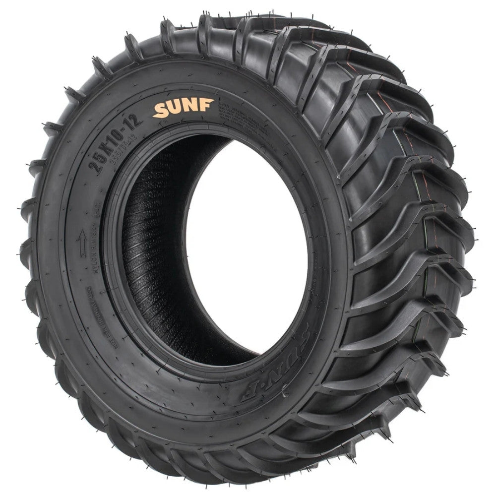 SunF® A061 Paddle (Sand/Mud) ATV / UTV Tire | 6-Ply side angle