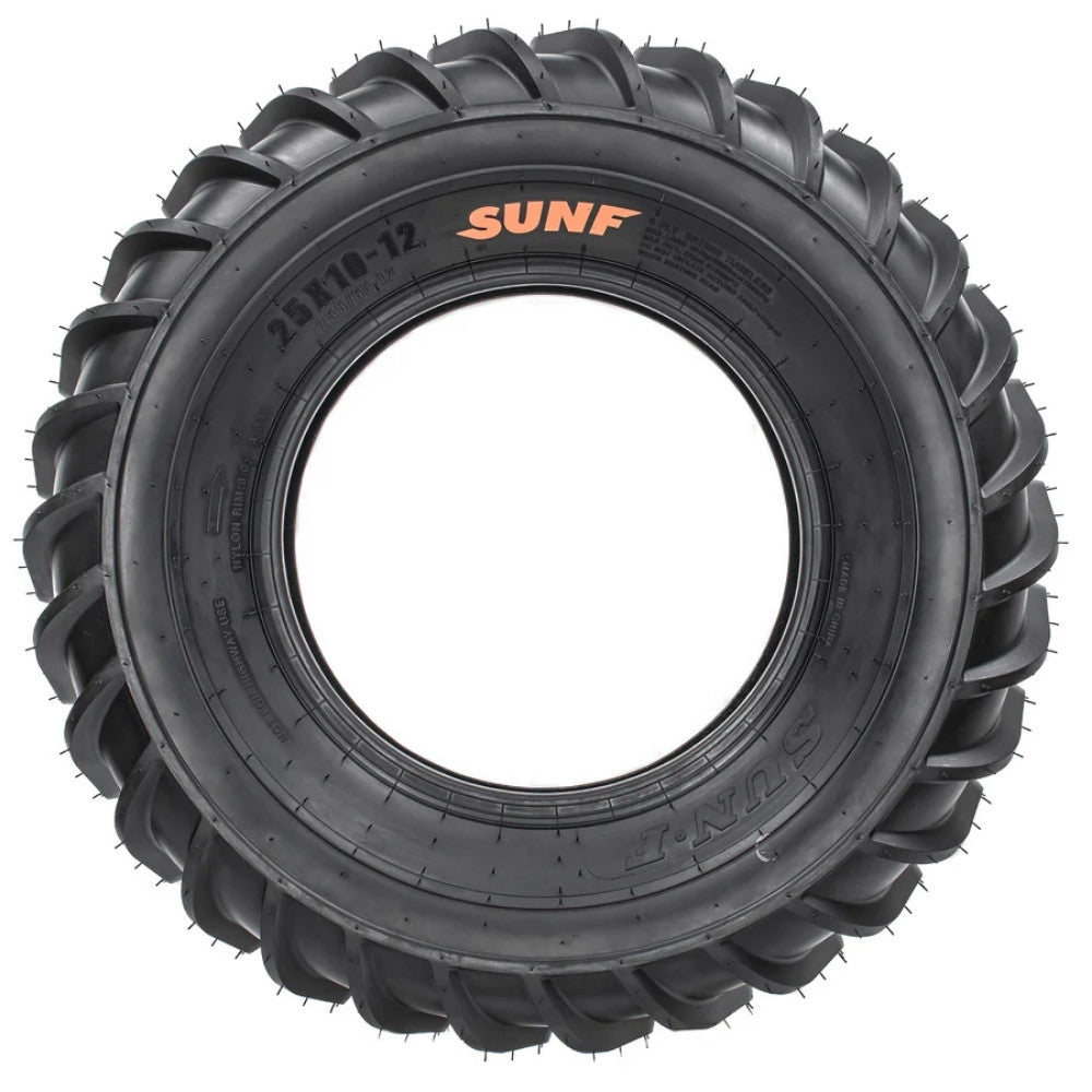 SunF® A061 Paddle (Sand/Mud) ATV / UTV Tire | 6-Ply side profile overview photo