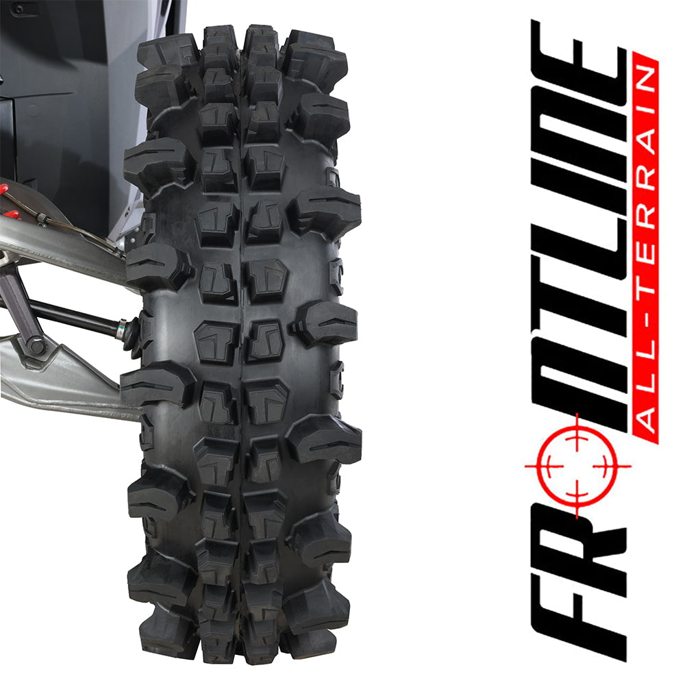 Promotional photo of Frontline All Terrain UTV ACP tire product line.