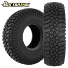 Main listing photo of the high quality rock crawling tire by STI, the High Lifter STX Sticky compound line of 15" UTV and SXS tires, with flexible 8-ply radial carcass and proprietary soft tread compound and super deep rim guard, for sale by Ride or Die Tire.