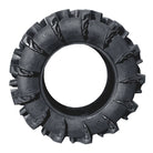Sidewall view of the Silverback MT2 Gorilla UTV mud tire, showing the sidewall paddle/lug bead to bead design to aid in deep water, mud, and ruts.