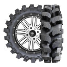 Extra deep lugged tread on Interco Bogger UTV 38x10-14 mud tire.