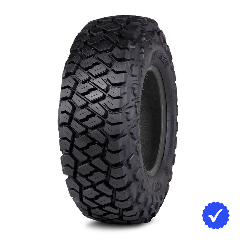 High quality replacement ITP Intersect UTV tire with 8-ply radial construction - Intersect 14" tire and Intersect 15" tire.