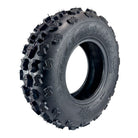Angled view of the ITP Tracstar radial 22x7R10 front ATV premium knobby high performance high speed 6-ply tire.
