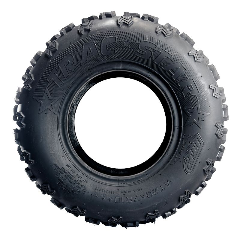 Sidewall view of top value premium 6-ply radial ATV front racing tire by ITP, offered with free shipping by Ride or Die tire.