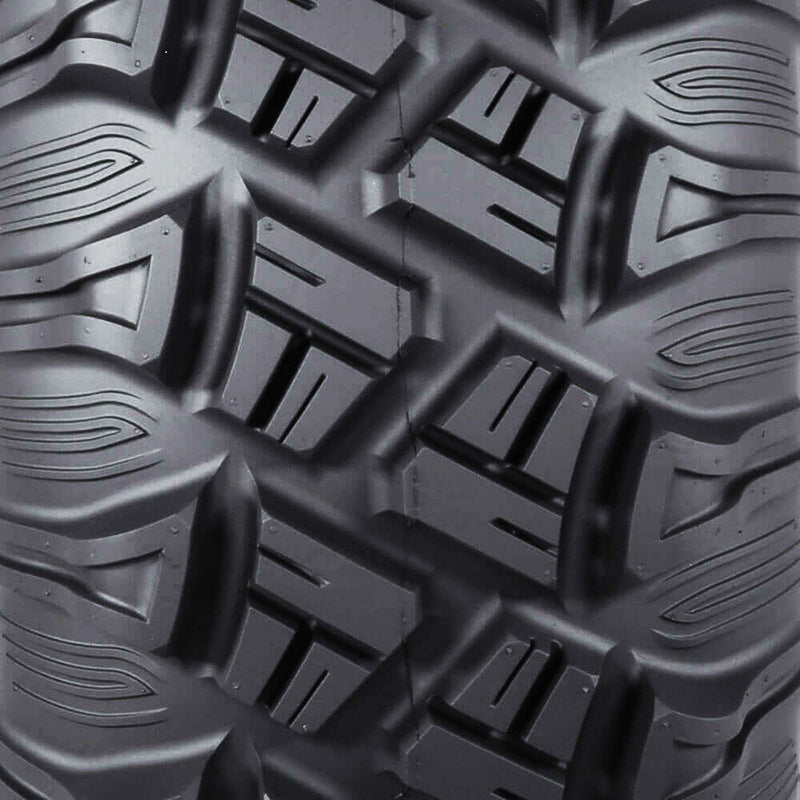 Close up view of tread blocks and siping on the new Versa Cross V3 UTV tire by ITP.