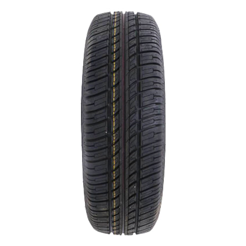 View of the high performance and durable tread pattern design of the 17" Load Range C radial trailer tire by Kenda, Loadstar Karrier model.