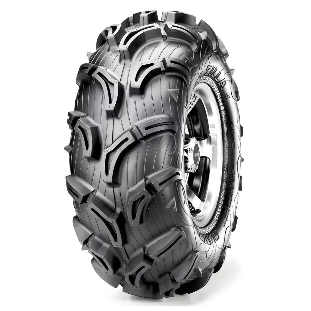 Rear tread style on Maxxis MU02 Zilla ATV, UTV, and Side by Side off road and mud tire with heavy duty 6-ply bias construction and offered with free shipping.