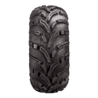 Tread pattern view and lug design details on the OTR 440 MAG AT and Mud Terrain tire for powersports, utv, atv, and sxs applications, designed with heavy duty 6-ply construction and available in 12" wheel sizes.