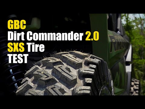 Performance test and review video of the Dirt Commander 2.0 SXS and UTV tire