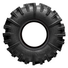 Full sidewall view of the mud and swamp tire from Quadboss, the QBT673 Bias 6-Ply UTV, SXS, and ATV tire, made with aggressive sidewall tread blocks for good traction in deep mud and sloppy swampy conditions.