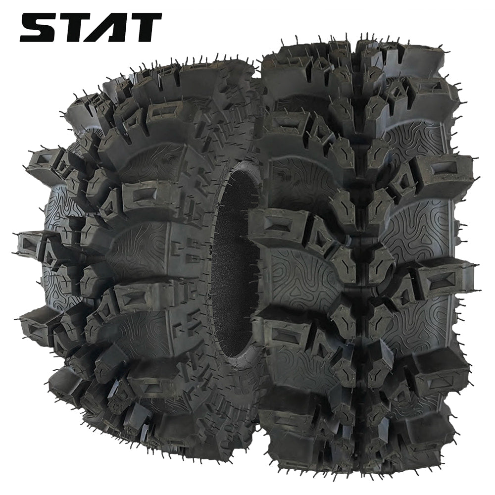 All new Stat FC-318 lineup of heavy duty 10-ply bias UTV and SXS tires designed for extreme terrains and Made in the USA.