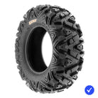 SunF Power A033 6-ply Bias Construction ATV and UTV tire in super popular 25x8-12 size for front applications and usually paired with 25x10-12 rear tires, all offered with free shipping and available for purchase as single tire, set of 4, or in pairs.