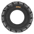 Full sidewall view of the SunF Godzilla tire, A050 model, made with tough bias 6-ply construction, and deep angled lug design similar to the ITP Mud Lite tire lineup but at a much better price.