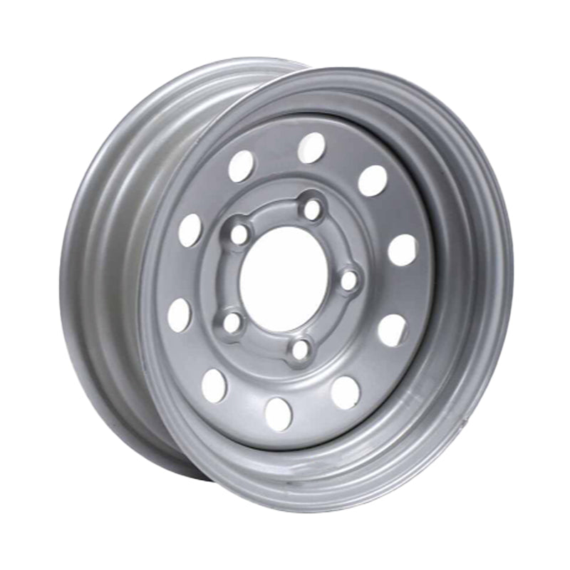 12" Kenda Steel Trailer Wheel (12x4JA / 0-Offset / 3.19 Pilot) Silver