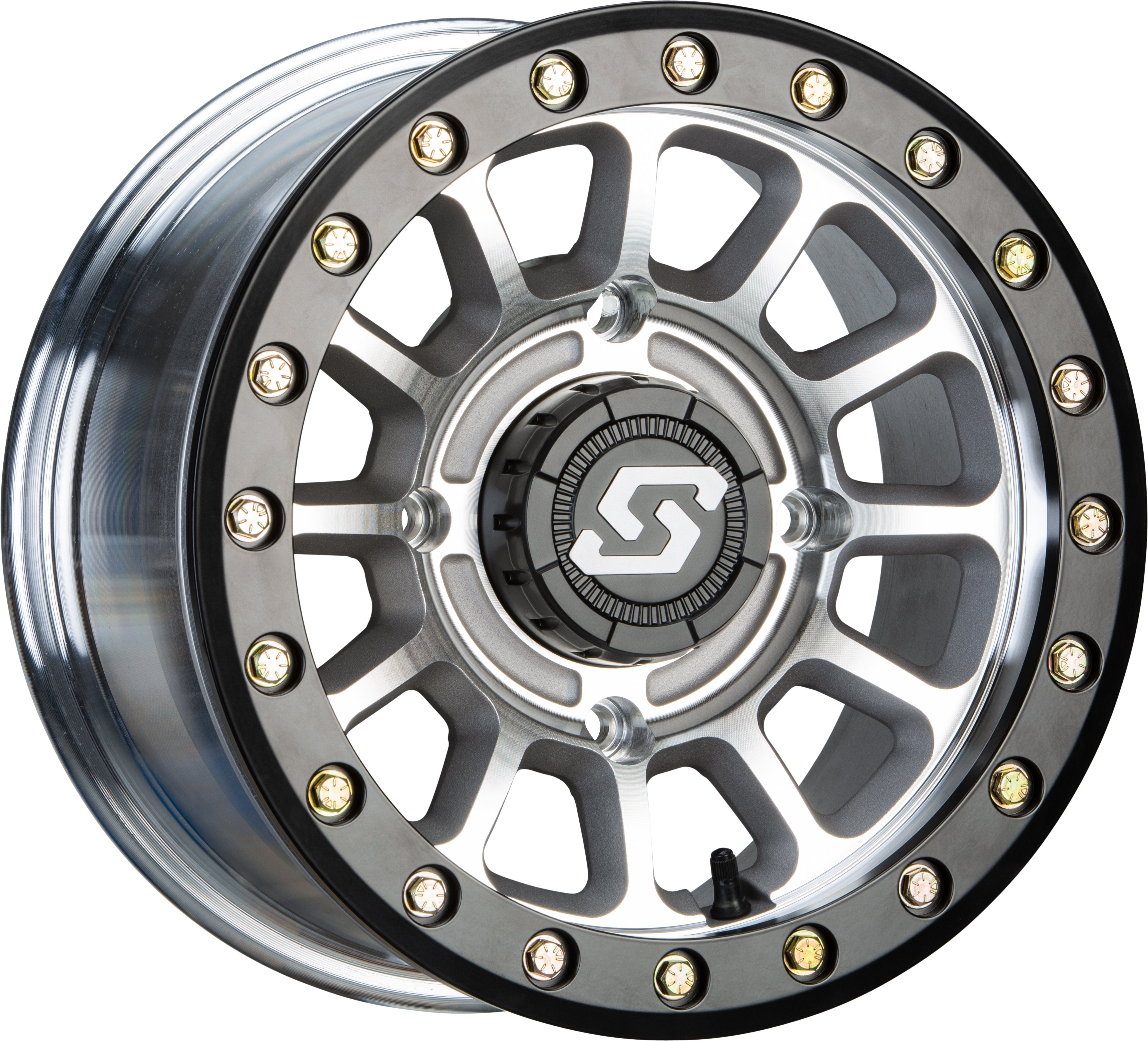 Sano Bdlk Wheel 15x7 4/156 5+2 (+10mm) Blk/As Cast
