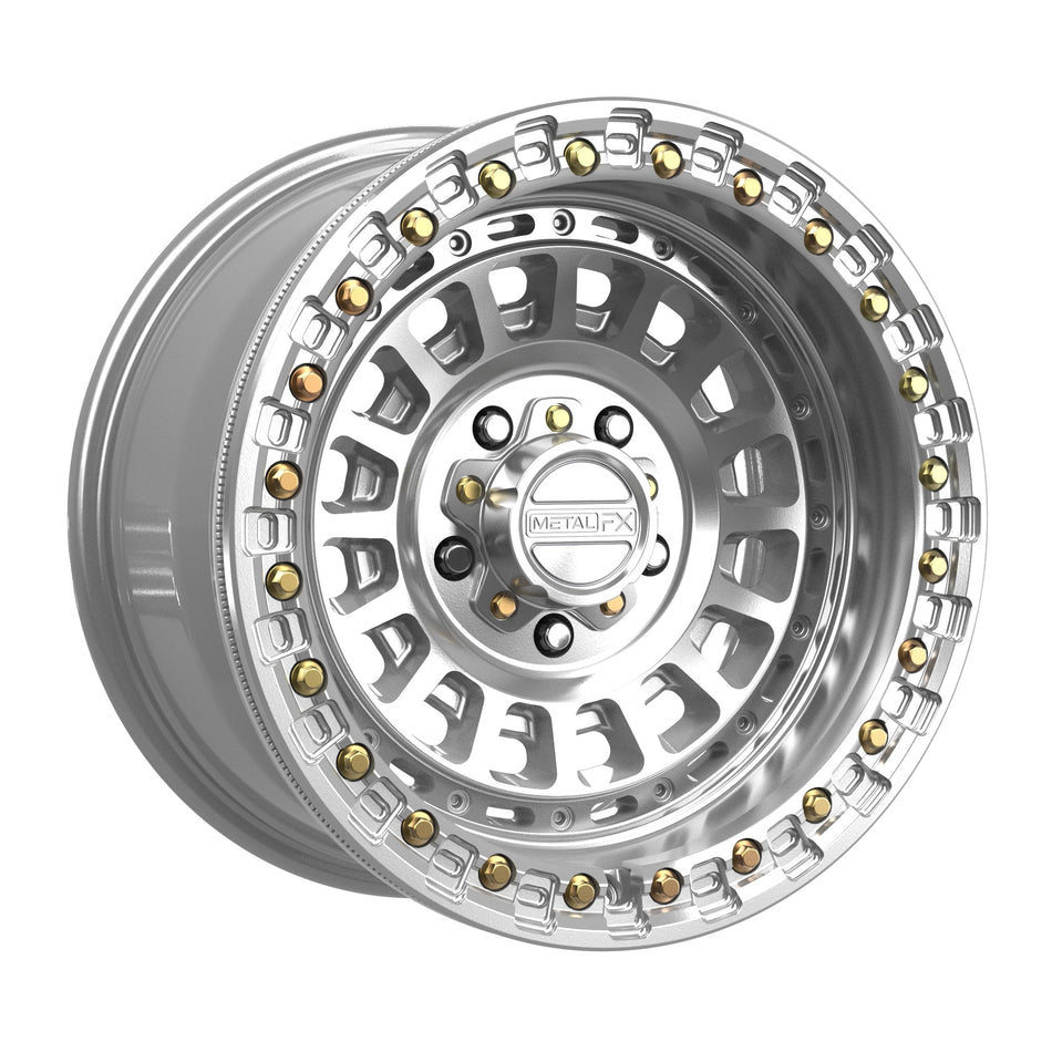 Sicario R Beadlock | Gloss Silver Machined