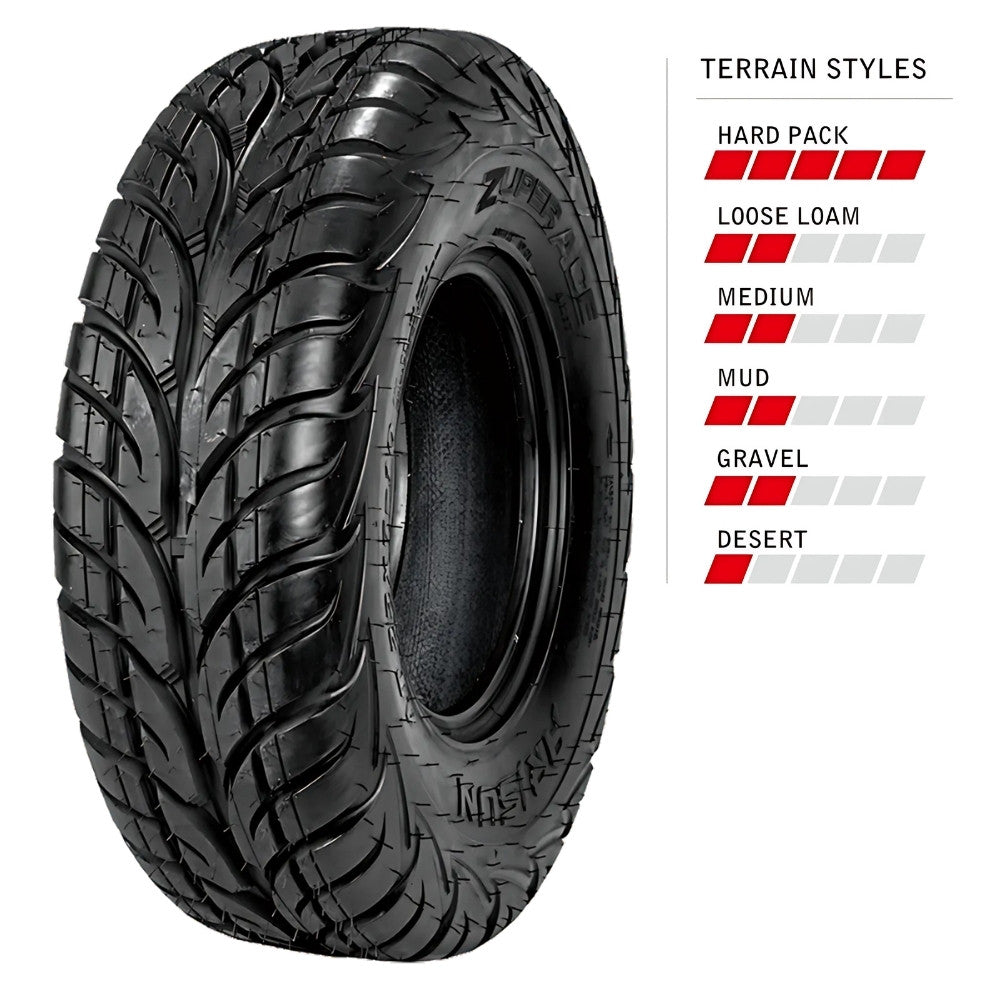 Arisun Zuper Ace ATV tire terrain styles chart