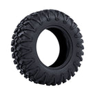 EFX MotoClaw tire on side angle with white background