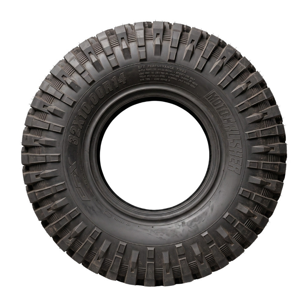 EFX MotoCrusher UTV tire side profile on white background