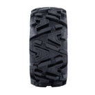 Tread close up of the EFX MotoMTC tire on white background