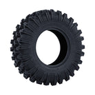 EFX MotoRavage XL tire on slight angle with white background