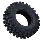EFX MotoRavage XL tire tilted and angled on white background