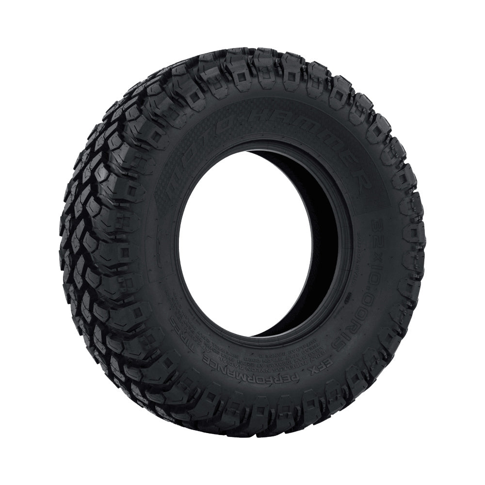 EFX MotoHammer UTV tire side angle with white background