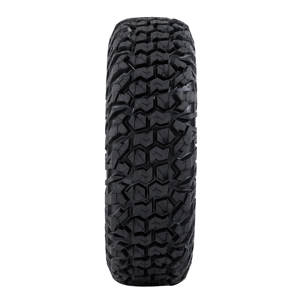 EFX Motovator tire tread close up on white background