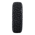 EFX Motovator tire tread close up on white background