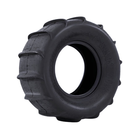EFX Sandslinger rear paddle tire on a slight angle on white background