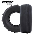 EFX Sandslinger tire front and rear on white background with EFX logo