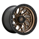 Fuel UTV Runner Simulated Beadlock Wheel- Bronze with black ring slightly angled on a white background