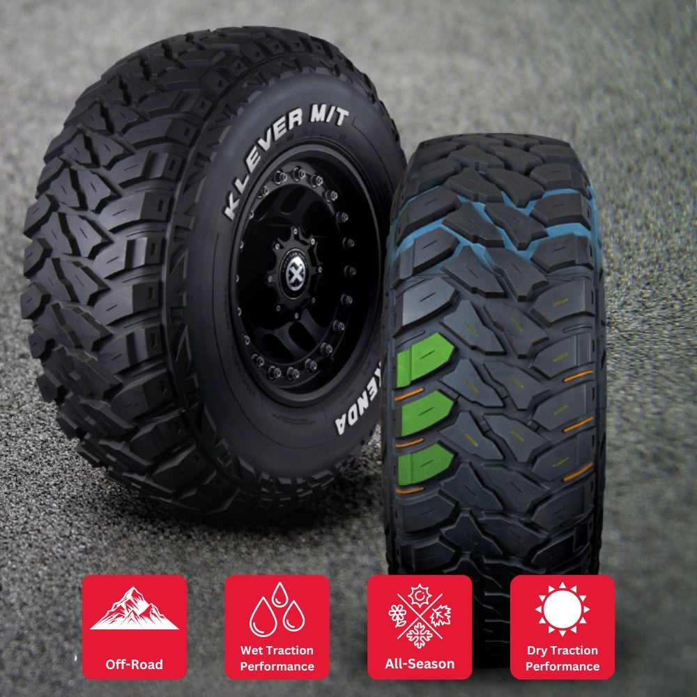 Performance features and details of the new Klever M/T trailer tire by industry leader Kenda.