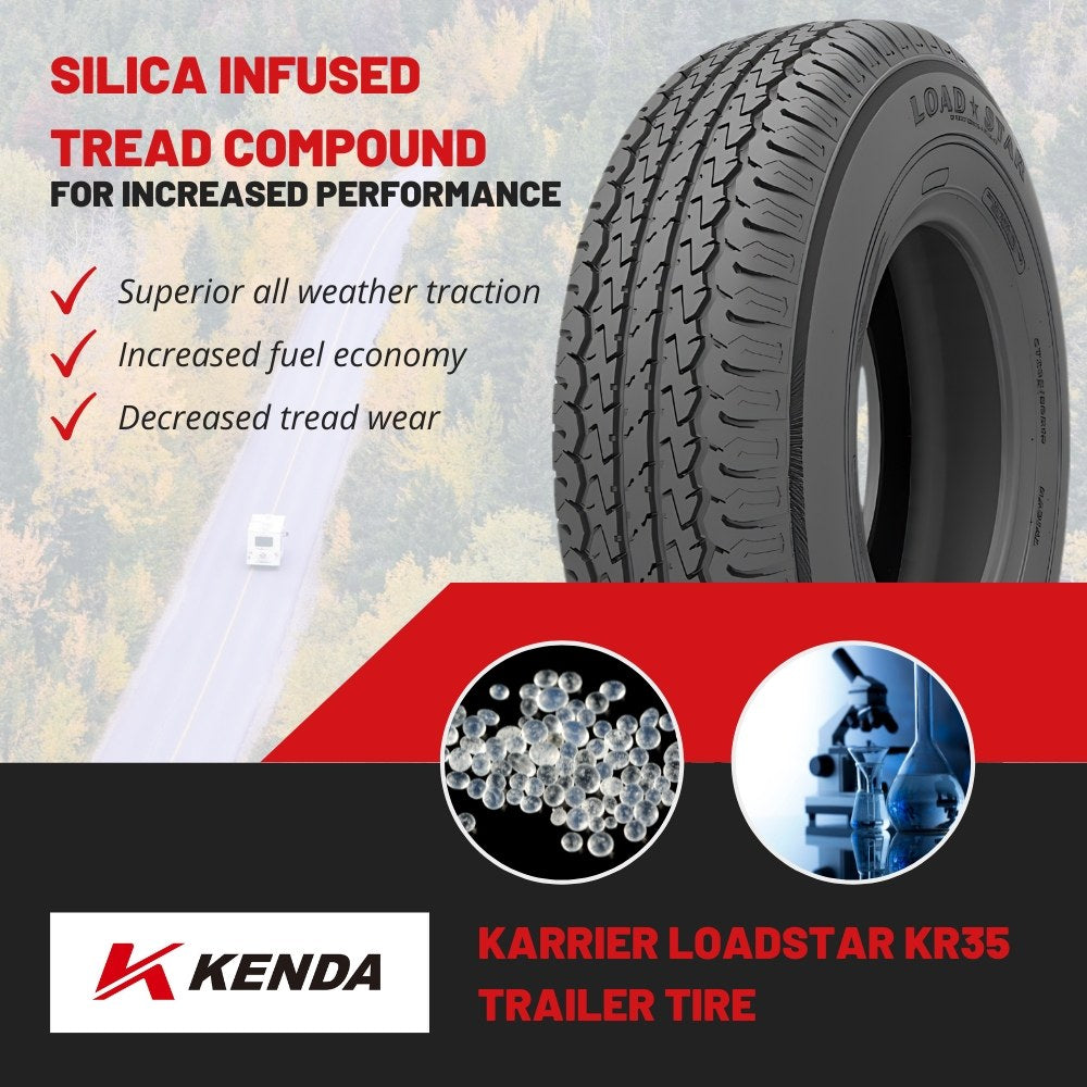 Kenda Loadstar Karrier KR35 Silica infused tire benefits