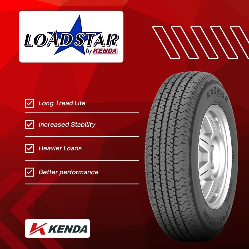 Kenda Karrier Loadstar KR35 Radial Trailer Tire – Ride or Die Tire