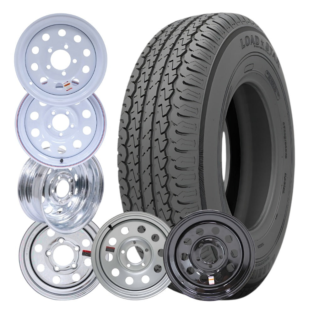 Kenda® Karrier (KR35) ST175/80R13 Radial Trailer Tire (Load Range