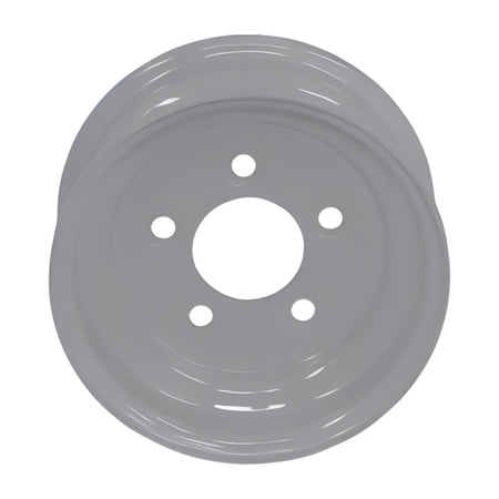 8" Kenda Steel Solid Center Trailer Wheel (8x3.75 / 4-4.0 Bolt Pattern)- Silver