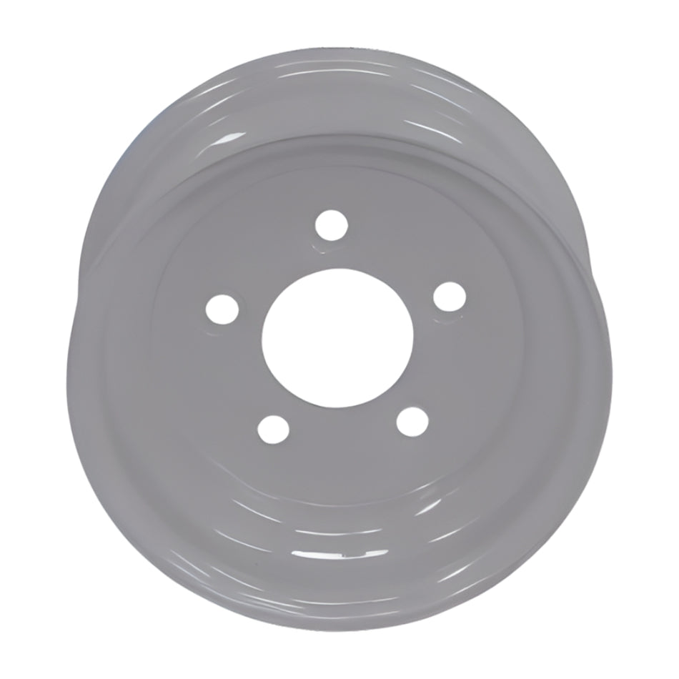 8" Kenda Steel Solid Center Trailer Wheel (8x3.75 / 4-4.0 Bolt Pattern)- Silver
